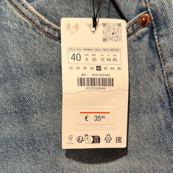 Zara Wide-Leg Jeans - Picture 3 of 7